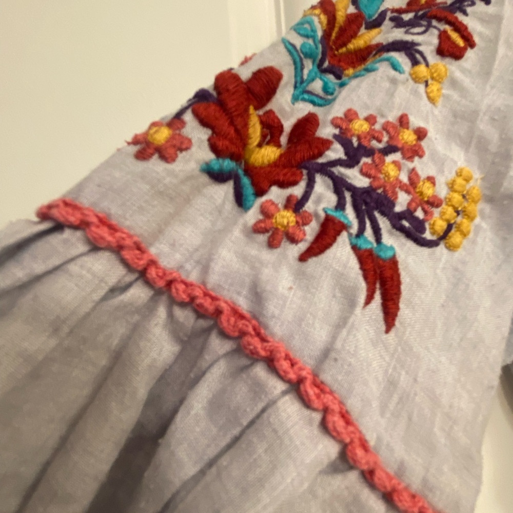 Bhoma Couture Embroidered Boho Blouse - Picture 4 of 9